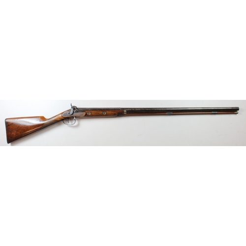 1978 - Percussion shotgun approx 10 Bore, barrel 37