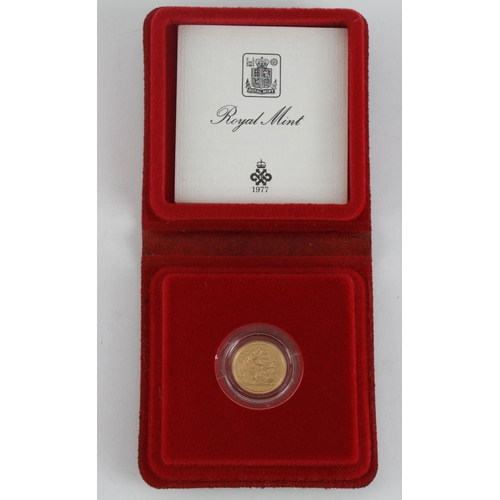 20 - Half Sovereign 1980 Proof FDC cased with cert.