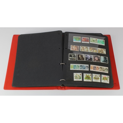 2079 - GB - binder of special issues 1973 to 2001, unmounted mint, nearly complete, on hagners. High FV. (Q... 