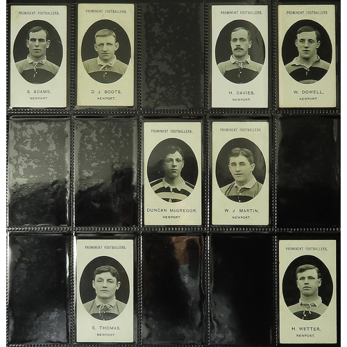 2367 - Rugby Football - Taddy, Prominent Footballers (with footnote) Devonport x4, Newport x8 & Swansea x1,... 