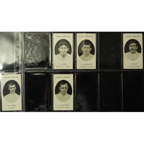 2367 - Rugby Football - Taddy, Prominent Footballers (with footnote) Devonport x4, Newport x8 & Swansea x1,... 