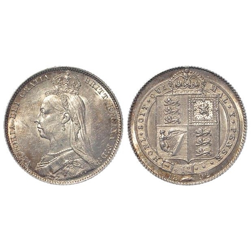 239 - Shilling 1892 EF-GEF