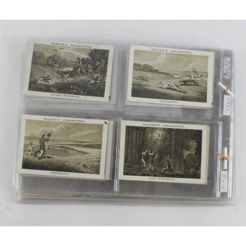 2518 - Player & Wills large size card sets - Old Sporting Prints 1924, Characters from Dickens 1914, Wild A... 