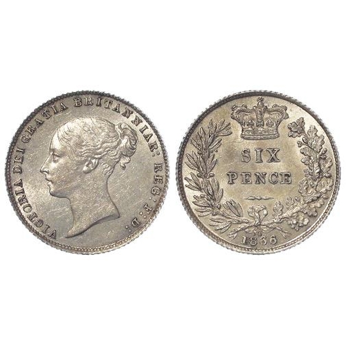 275 - Sixpence 1866 dn 31, aEF