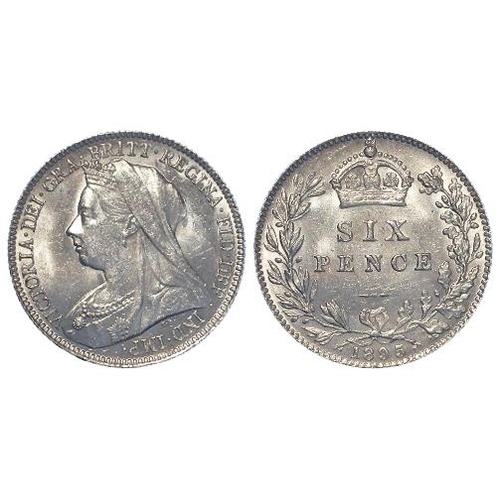 286 - Sixpence 1895 UNC