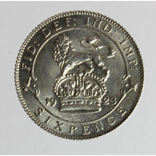 288 - Sixpence 1923 UNC