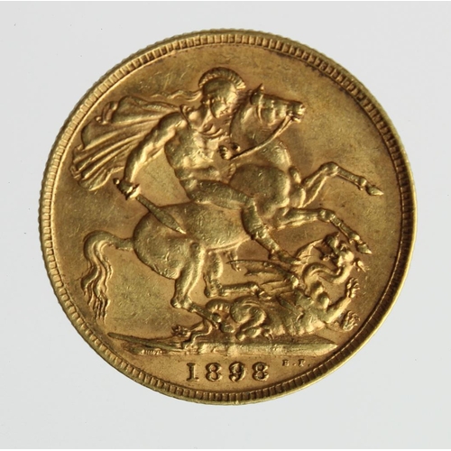 38 - Sovereign 1898 VF