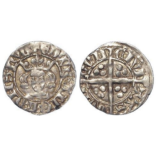 511 - Edward III silver penny, Third or 'Florin' Coinage, Roman N's, annulet stops, S.1545(?), 1.27g, VF