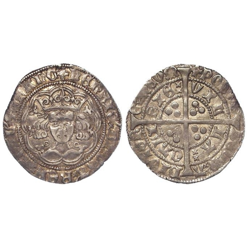560 - Henry VI silver groat of Calais, Annulet issue 1422-30, S.1836. 3.82g. VF, some weaker areas.