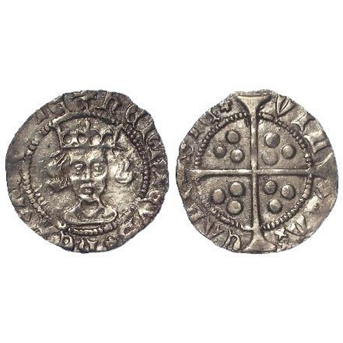 563 - Henry VI silver penny of Calais, Rosette-mascle issue 1430-31, S.1865, 1.00g, VF