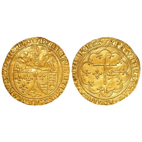 565 - Henry VI, Anglo-Gallic gold Salut d'or, Paris Mint, Fifth Issue (extremely rare according to 'The Sa... 