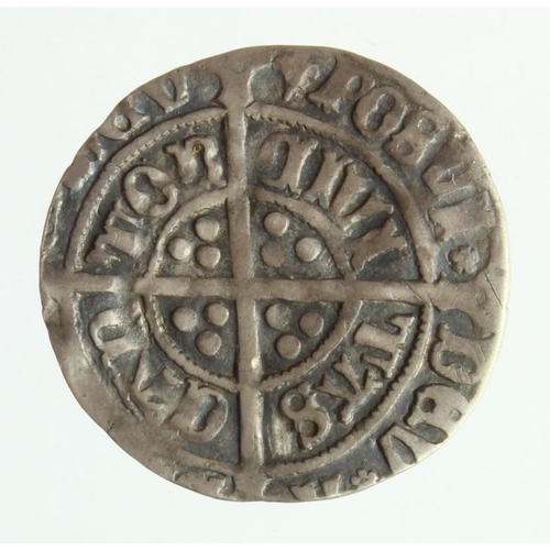 568 - Henry VII silver halfgroat of Canterbury, mm. Lis, rosette stops, S.2210, 1.24g, clipped nVF, some o... 