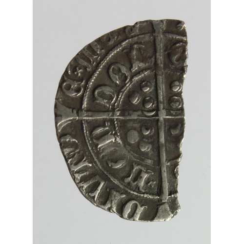 571 - Henry VII, large fragment of a London groat, VF details.