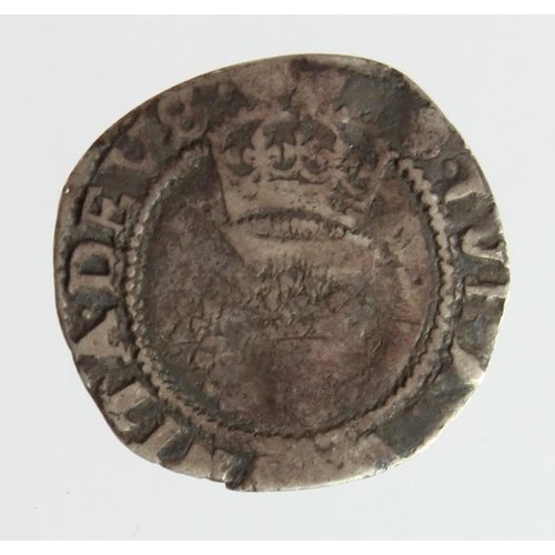 590 - James I Halfgroat, crowned rose / crowned thistle, 0.76g, GF