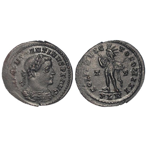 628 - Roman Imperial: Constantine the Great AE antoninianus, Sol type, London mint, 4.16g, nEF