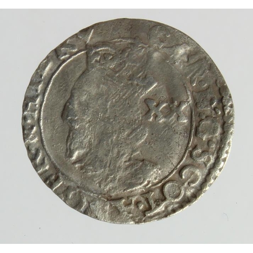 663 - Scotland, Charles I silver 20-pence, F/GF