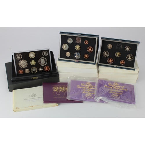 773 - GB Proof Sets (13) standard, 1970 to 2008 various.