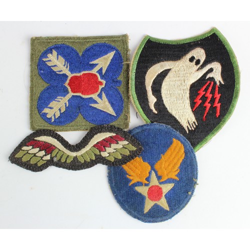 1797 - WW2 US Army cloth insignia including Ghost Army.