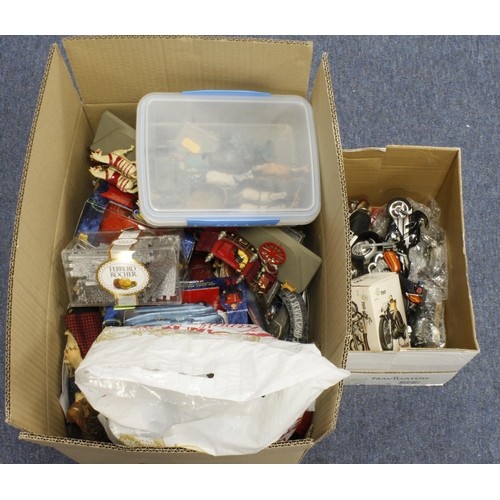 113 - Toys. A collection of various toys, including diecast, tinplate, bears, etc. makers include Dinky, C... 