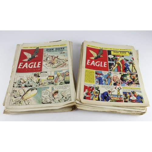 151 - Eagle comics. A collection of approximately eighty Eagle comics, circa 1950-55 (incl. vol. 1, no. 1)... 