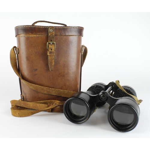 293 - Binoculars. A pair of Bino Prism no.5 mk V x 7 binoculars, contained in 1944 dated leather case