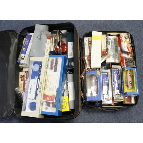 31 - Diecast. A collection of approximately forty boxed mostly diecast models, makers include Corgi, Schu... 