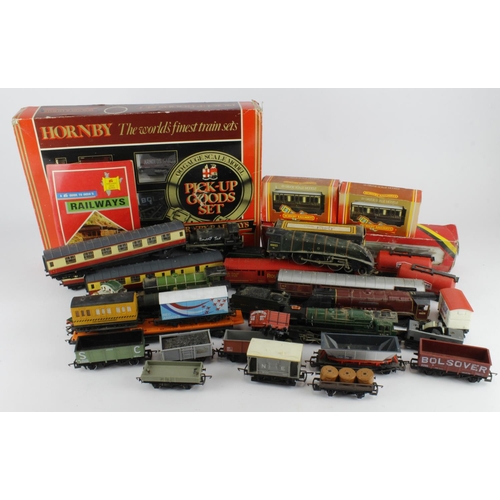 84 - OO Gauge. A collection of various OO gauge model railway, including locomotives, coaches, wagons, et... 