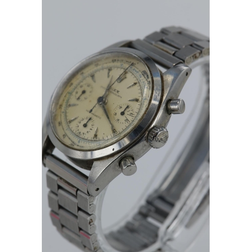 335 - Gents Rolex Oyster Chronograph (Pre Daytona) wristwatch Ref 6234. Engraved between lugs 530378. The ... 