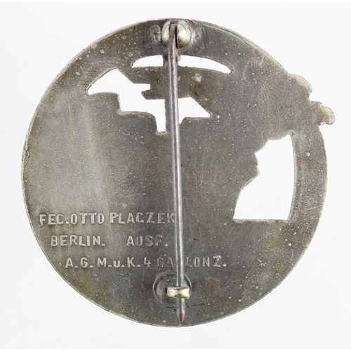 88 - German Nazi Blocade Runner Badge, swastika removed