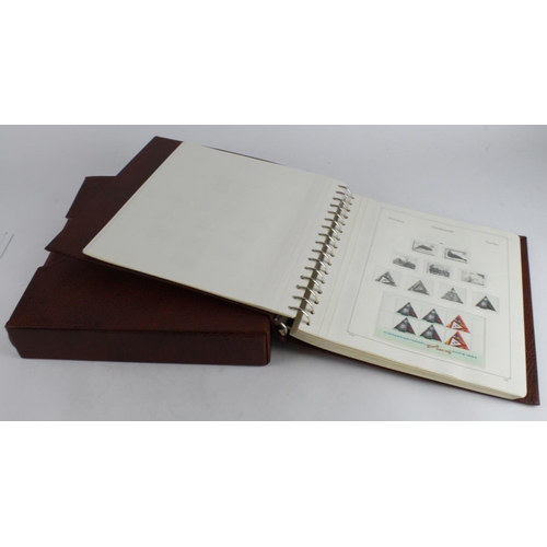 1064 - Netherlands collection in KA-BE on one country printed leaves in two binders with slipcases, stamps ... 