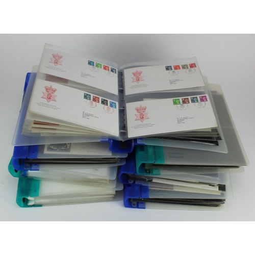 1117 - GB FDC collection in several binders, EDVIII to modern definitives, over 600 items, the earliest bei... 