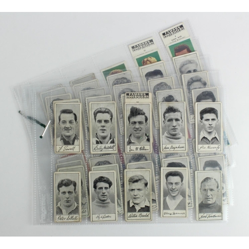 1229 - Barratt & Co, Famous Footballers, various Series A4, A5, A6, A9, odds x53, total cat £322 P-G