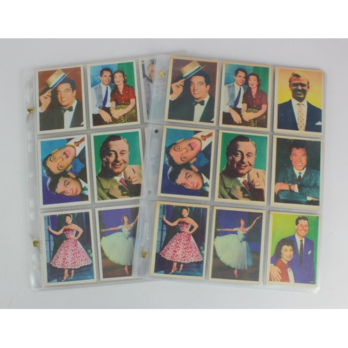 1262 - Snap Cards (Gum), ATV Stars Series No 2 1960, full set, plus part set 47/48, (No3), total cat £247.5... 