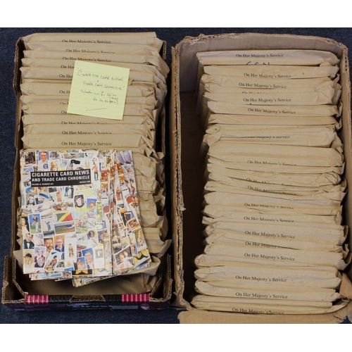 1265 - Unbroken run of 'CCNews & TC Chronicle' from 1976-2021. Each volume sorted in separate envelope date... 