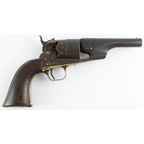 1339 - Colt Army Civil war percussion revolver no 23870 with has been converted to rim fire and the barrel ... 