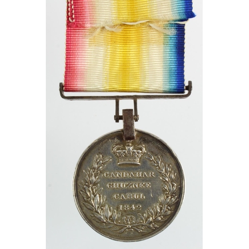 1651 - Candahar/Ghuznee/Cabul 1842 Medal, engraved to (Edwd Leary, 41st Regt).