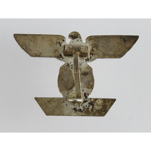 1665 - German 1939 Bar to the Iron Cross 1st Class, maker marked 'L21'.