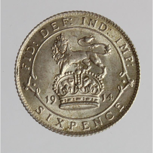 172 - Sixpence 1914 aEF