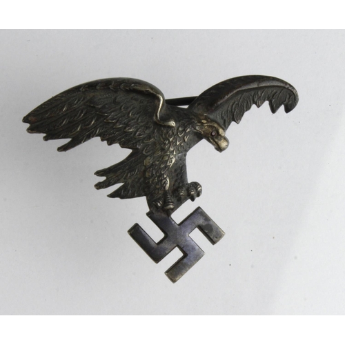 1781 - German Nazi Luftwaffe Pilot Observer Sweetheart Pin made from an Actual Badge.