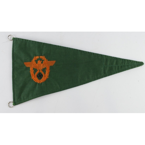 1803 - German Nazi Police pennant.