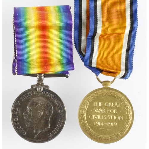 2115 - BWM & Victory Medals to (3148 C.Sjt F.Screen E.Kent.R.) Died 28th July 1916 with the 5th Bn. Born Ha... 