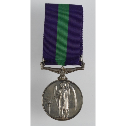 2227 - GSM GVI with Palestine clasp named (410682 Tpr W Gibbs, The Greys).