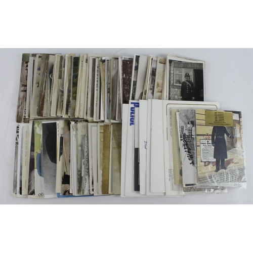 2334 - Police interest - good collection of mostly old postcards, many RP's, including several Stations (ma... 