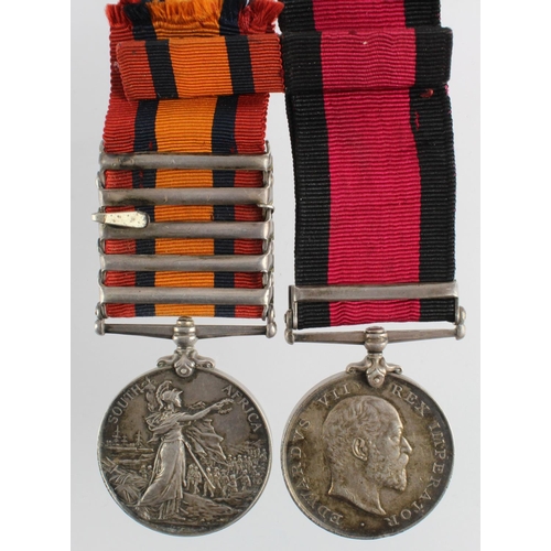 2345 - QSA with bars CC/OFS/Trans named (1159 3rd CL:Tpr: N Hutchings S.A.C.) served 'C' (Eastern) Division... 