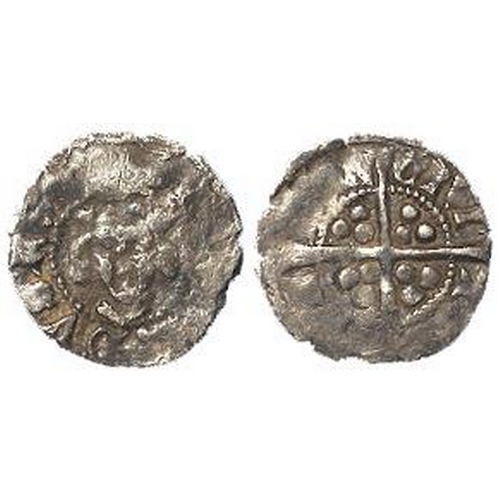 314 - Edward II silver round farthing, London mint, S.1474, 0.35g, GF