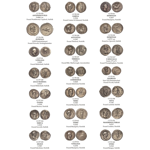 431 - The East Anglian Provenance Collection of Roman Silver Denarii and Silver/Billon Antoniniani: A coll... 