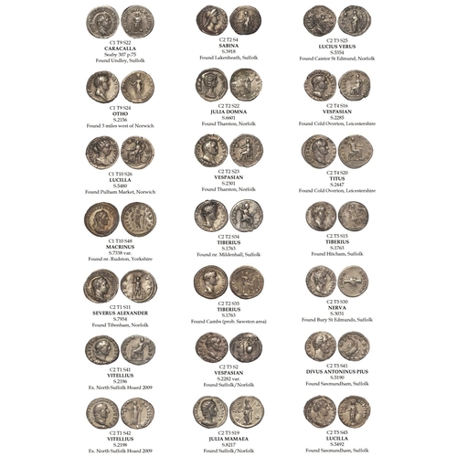 431 - The East Anglian Provenance Collection of Roman Silver Denarii and Silver/Billon Antoniniani: A coll... 