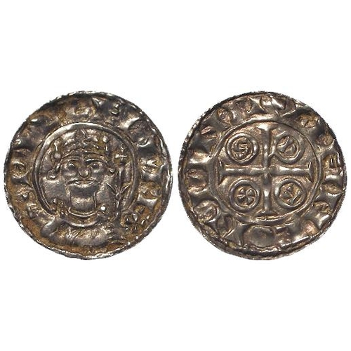 432 - William I (or II ?) PAXS type silver penny of Winchester c.1087, moneyer Lifinc. S.1257. 1.38g, tone... 