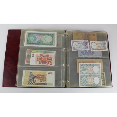 1038 - World (46), in Hendon album with slipcase, including Greece 50 Lepta 1920, Egypt 50 Piastres 1940, O... 