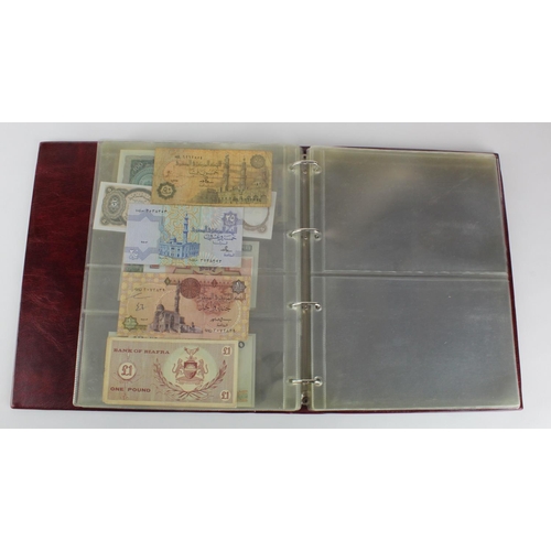 1038 - World (46), in Hendon album with slipcase, including Greece 50 Lepta 1920, Egypt 50 Piastres 1940, O... 